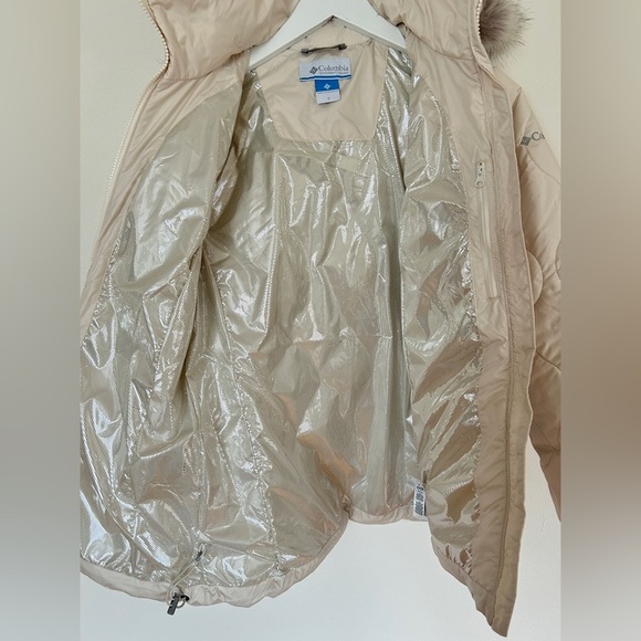 Columbia Frosty Heights Jacket Omni-Heat Ivory Women’s Small Jacket New W/Tags - Picture 8 of 12